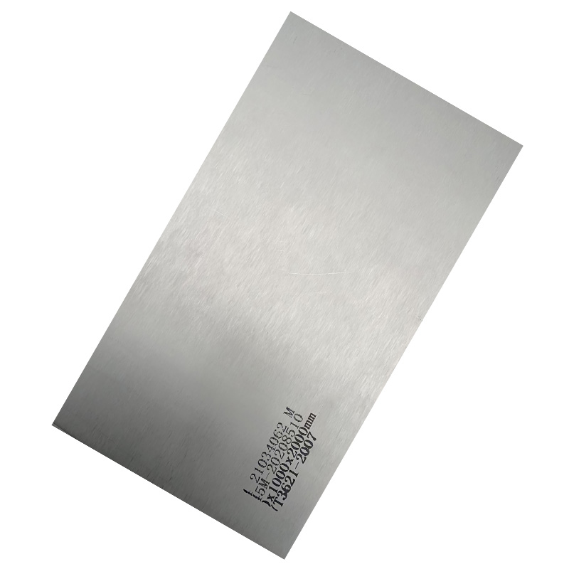Plaque de feuille de titane